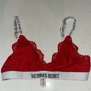 Beautiful red bralette Victoria secret